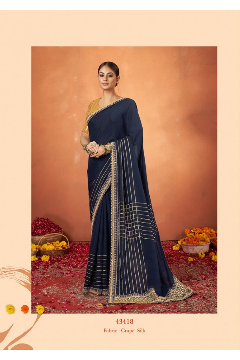 Mahotsav Norita-43418 Un-Stitched Fancy Designer Silk Printed Saree