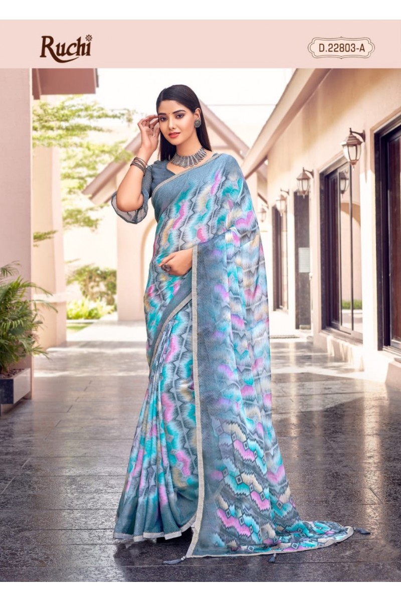 Ruchi Savyaa-22803-A Latest Designer Silk Saree Collection