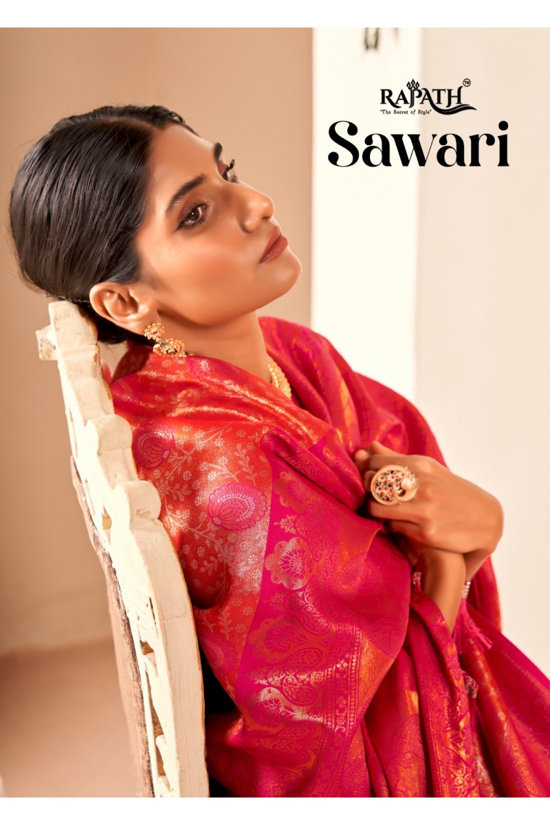 Rajpath Sawari Wholesale Designer Traditional Wear Silk Saree Collection