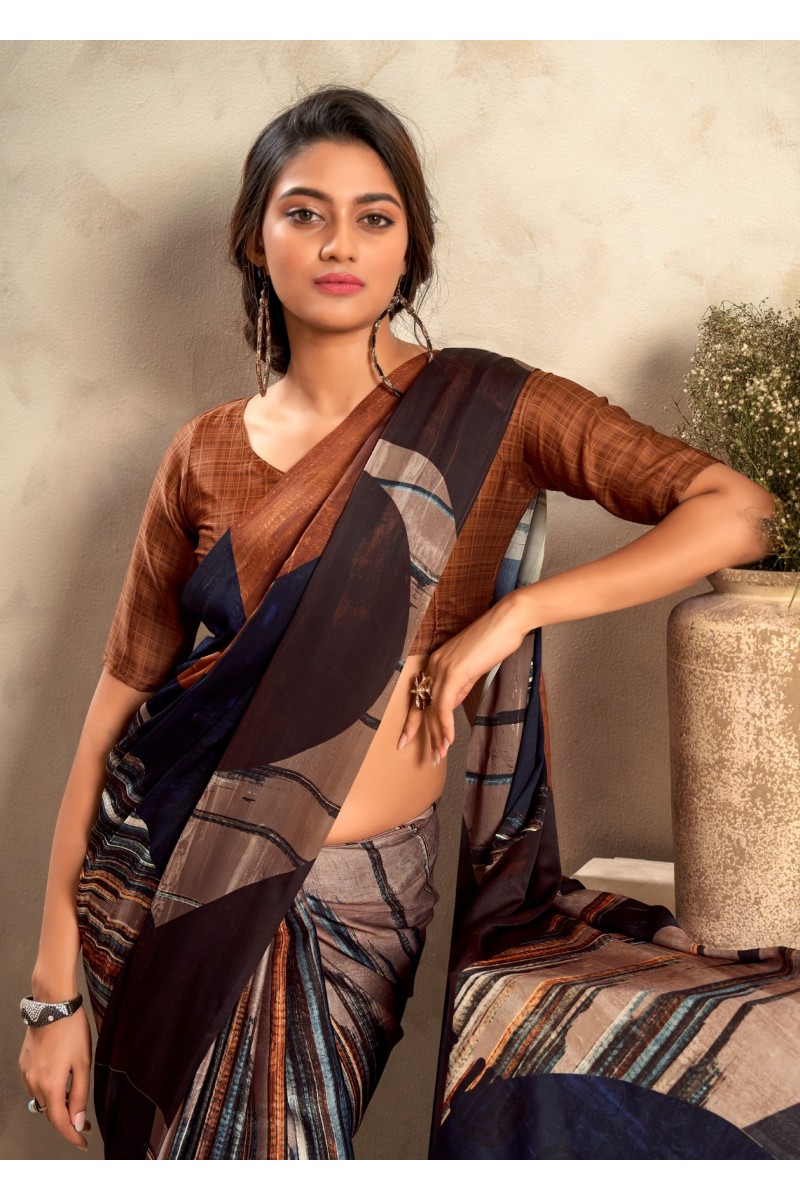 Rajpath The Winter Lover Ladies Wear Fancy Elegant Satin Silk Sarees