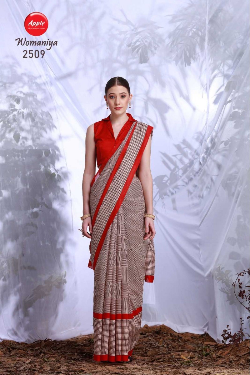 Apple Womaniya-2509 Bhagalpuri Designer Saree New Collection
