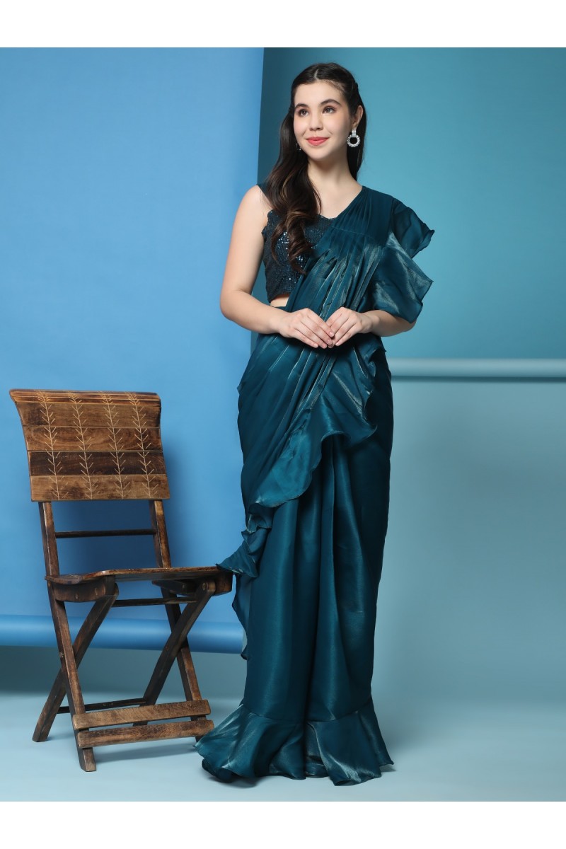 Amoha Trendz D.No-101105-B Occasional Ladies Wear Designer Saree Collection