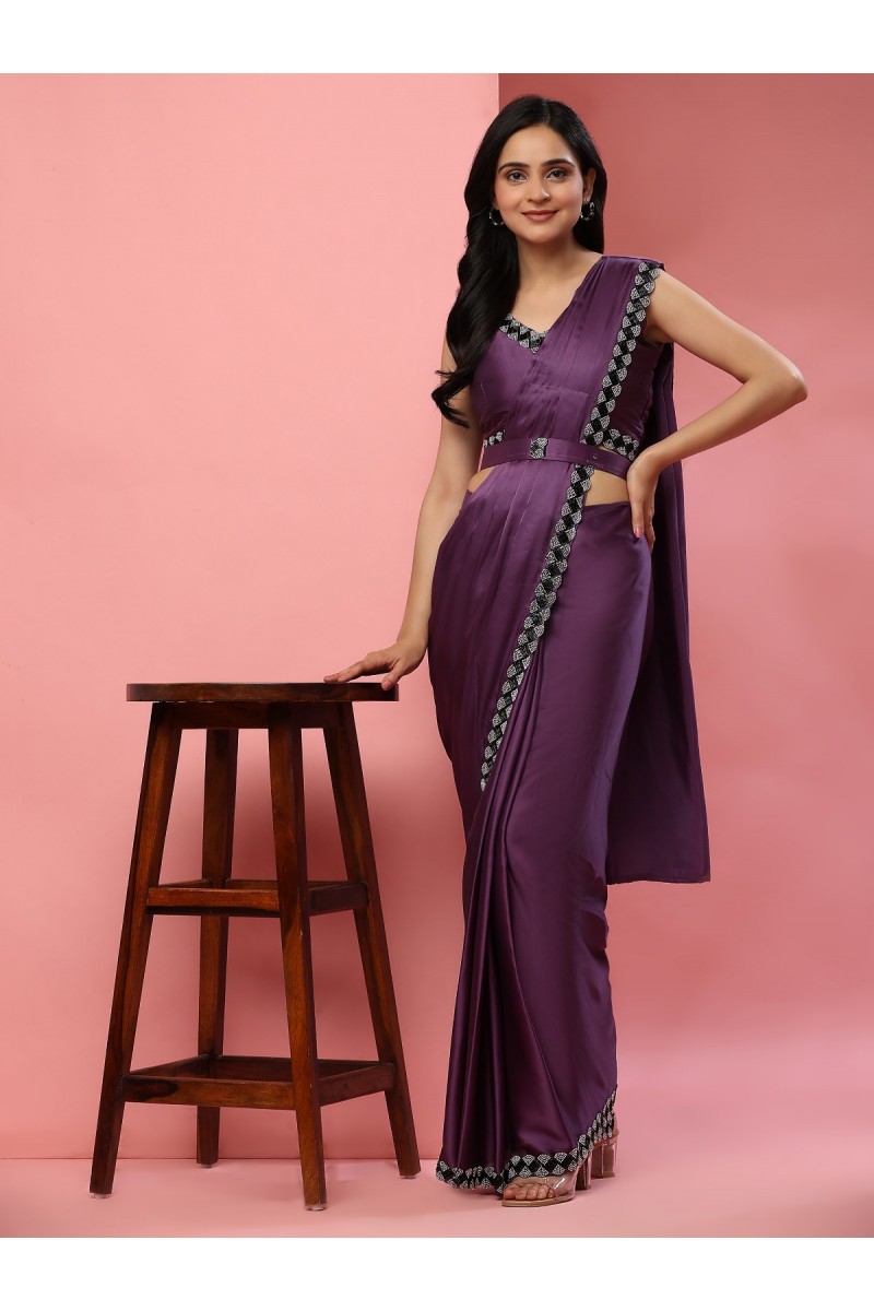 Amoha Trendz D.No-102096-D Exclusive Readymade Saree New Designs