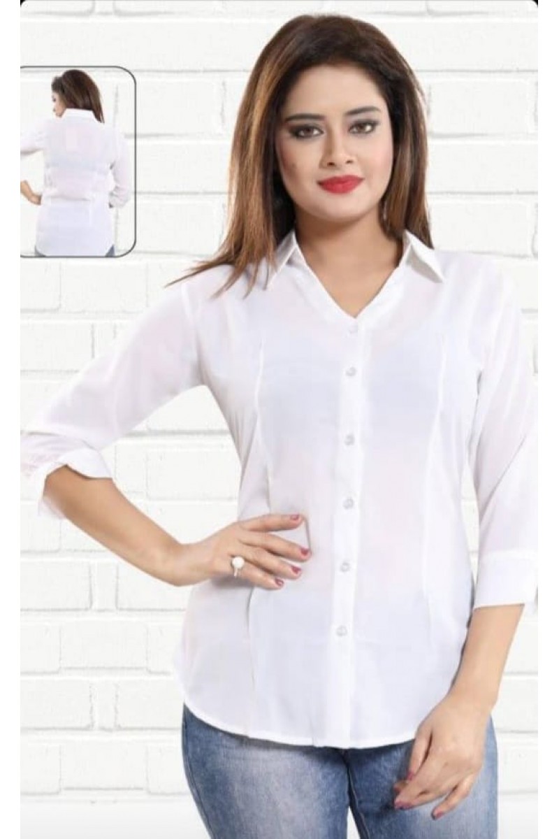 D.No-S-1007 Designer Women's Wear Western Wear Shirt Combo Set