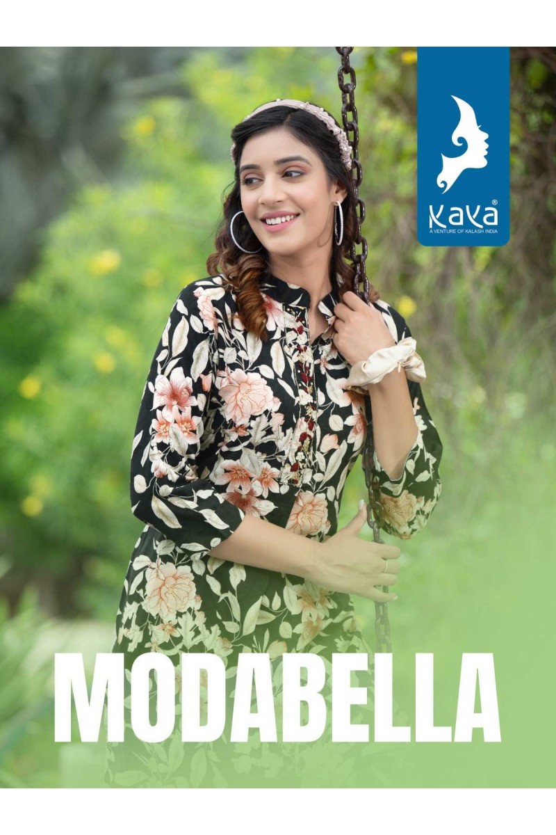 Kaya Modabella Rayon Ethnic Style Cord Set Western Outfit Wholesaler
